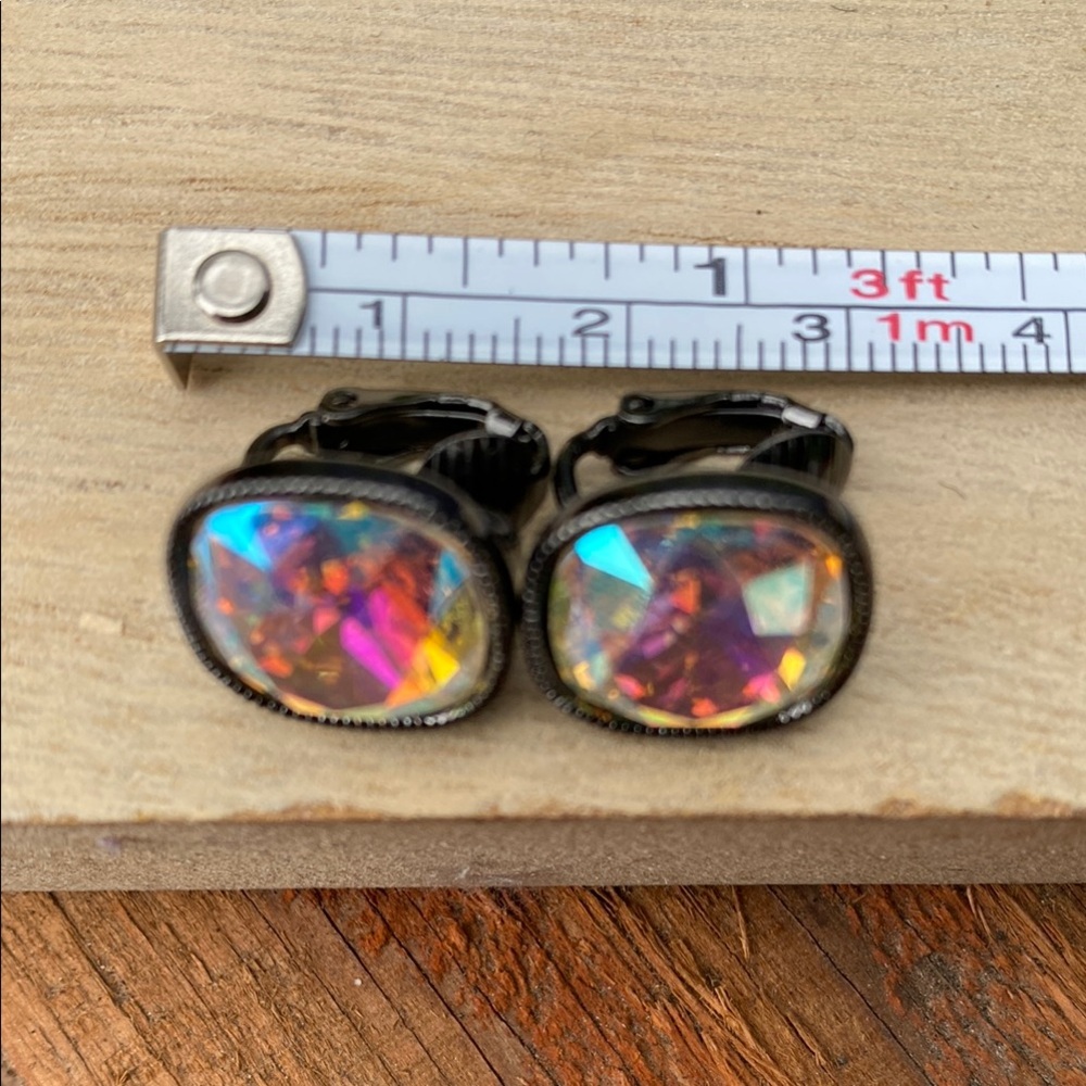 Anne Klein Cushion-Cut Earrings - Picture 10 of 13